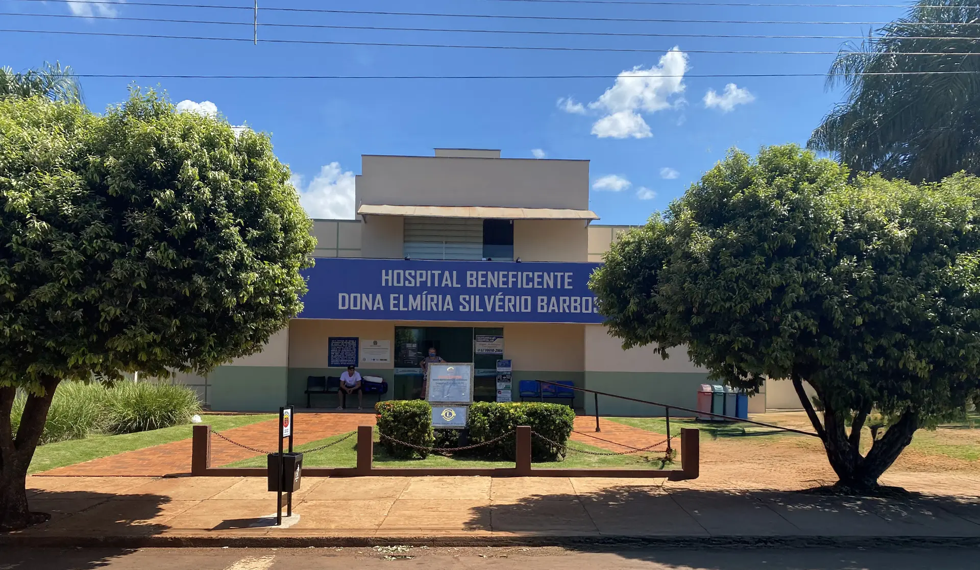 Fachada do Hospital antes da reforma